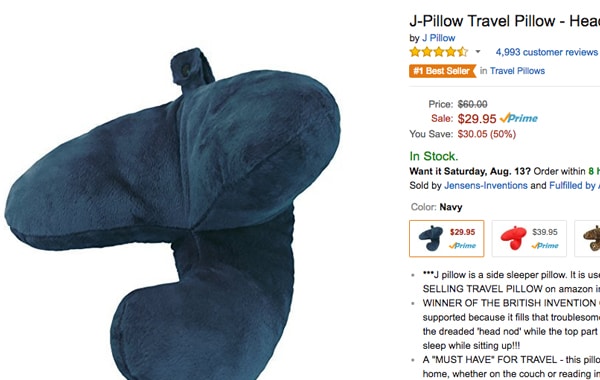 J Pillow