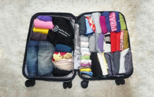 best way to pack bottles in a suitcase