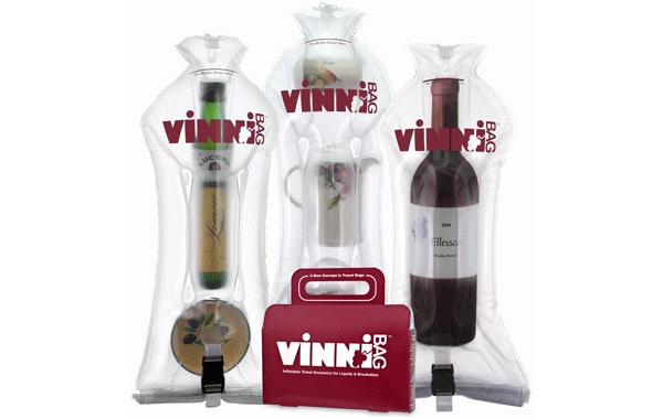 packing wine bottles in luggage