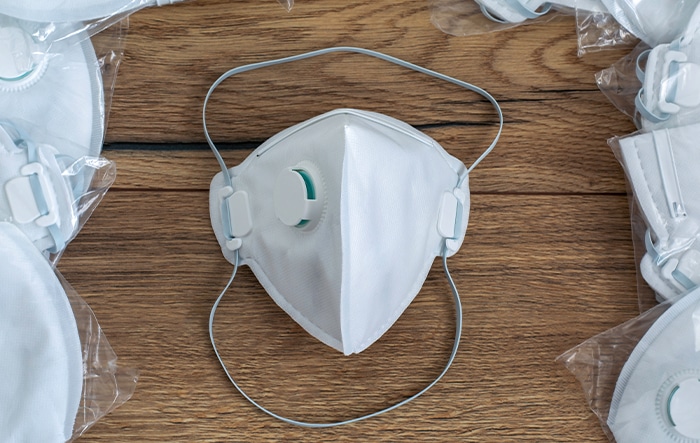 Mask With Respirator